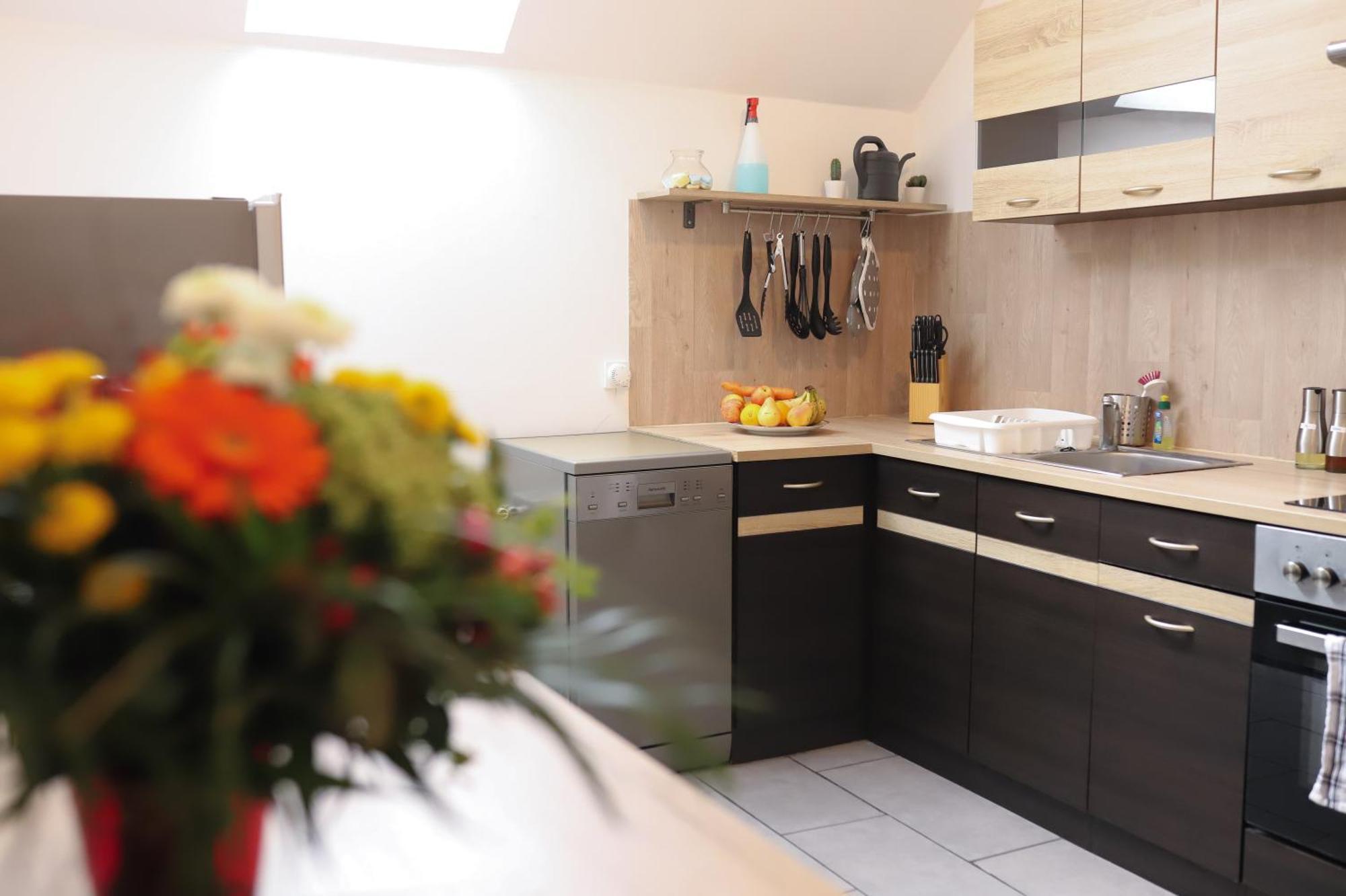 Ferienwohnung Am Herzplatz เมมเมลส์ดอร์ฟ ภายนอก รูปภาพ