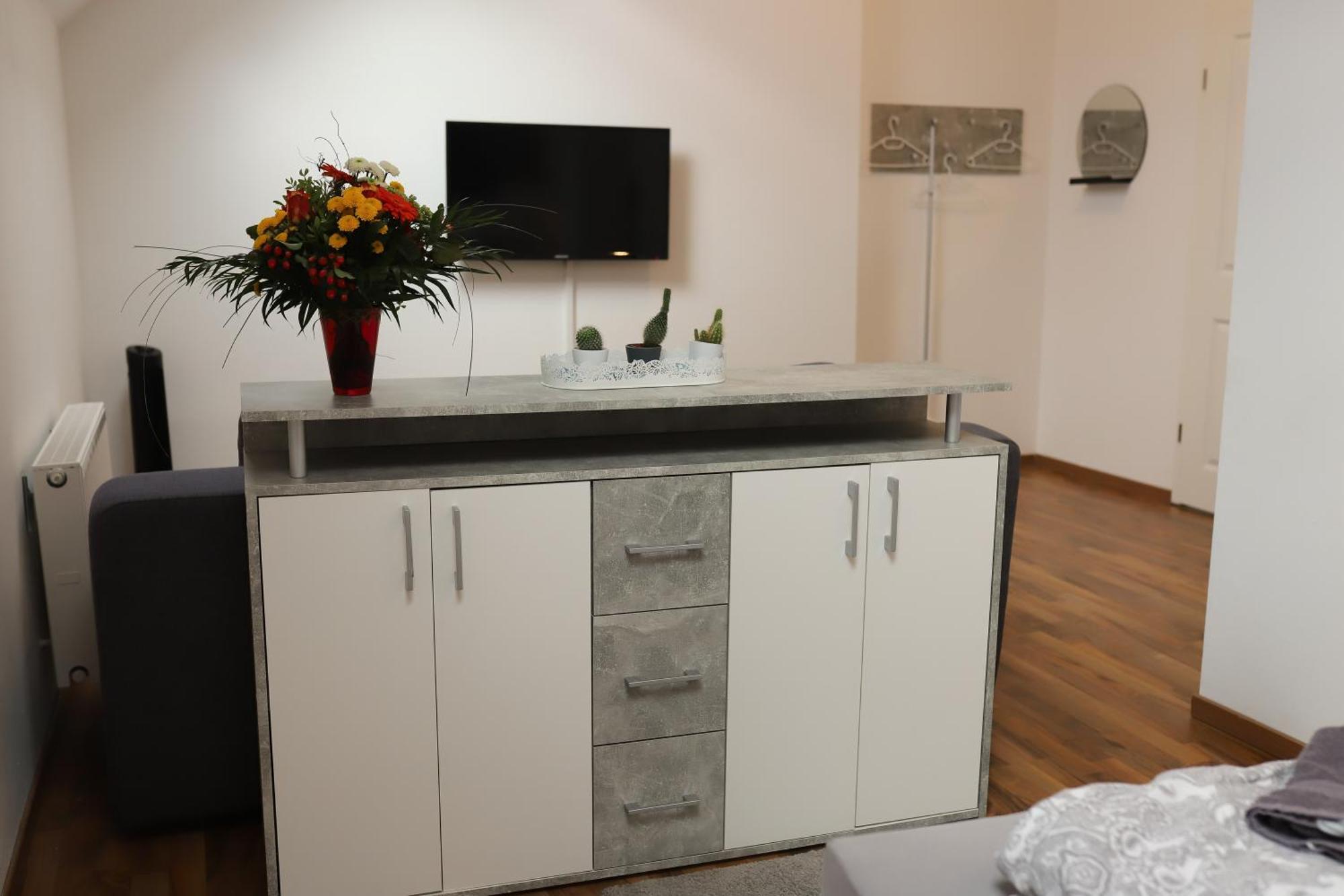 Ferienwohnung Am Herzplatz เมมเมลส์ดอร์ฟ ภายนอก รูปภาพ