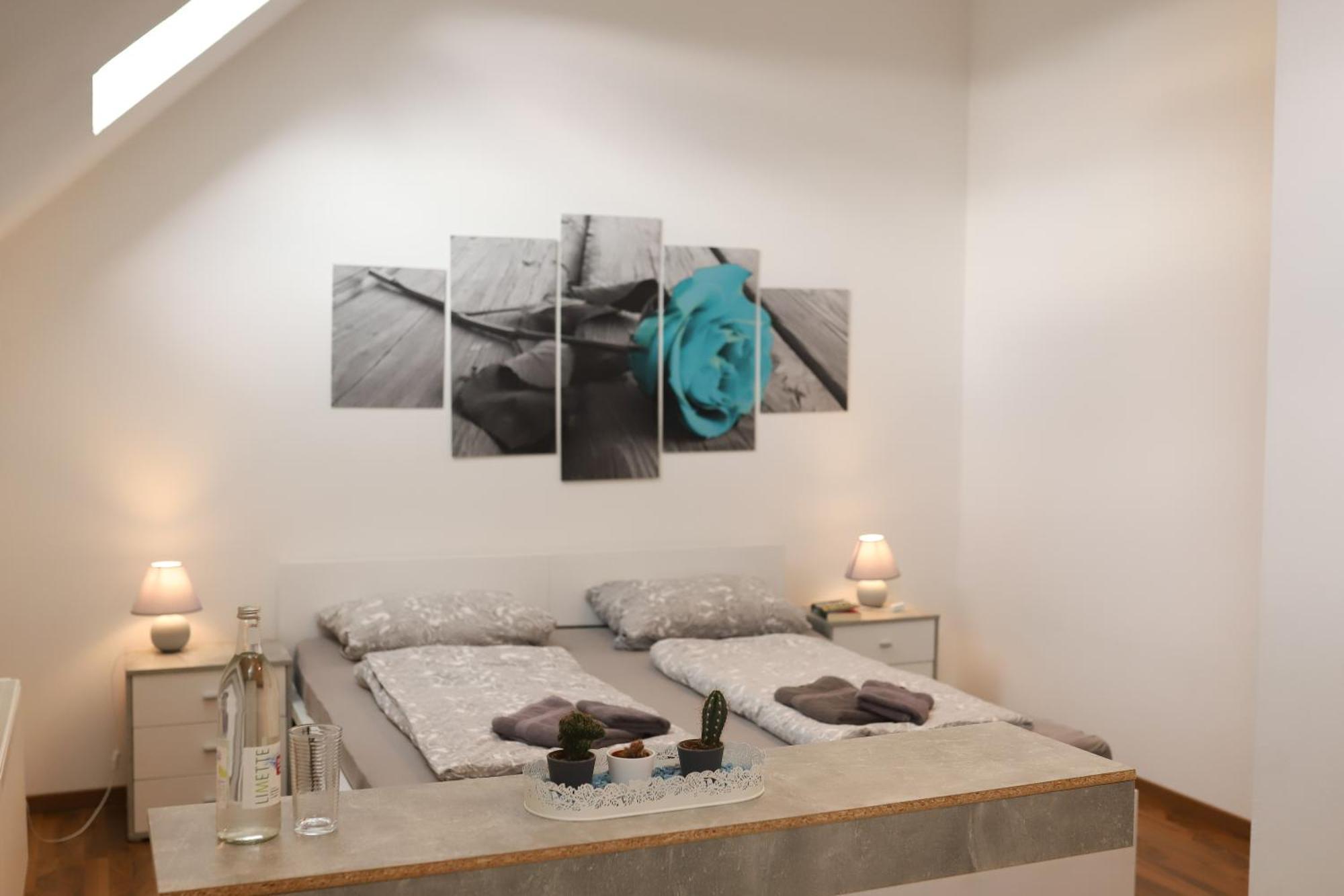 Ferienwohnung Am Herzplatz เมมเมลส์ดอร์ฟ ภายนอก รูปภาพ